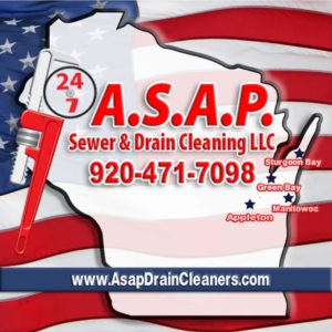Asap logo With flag background
